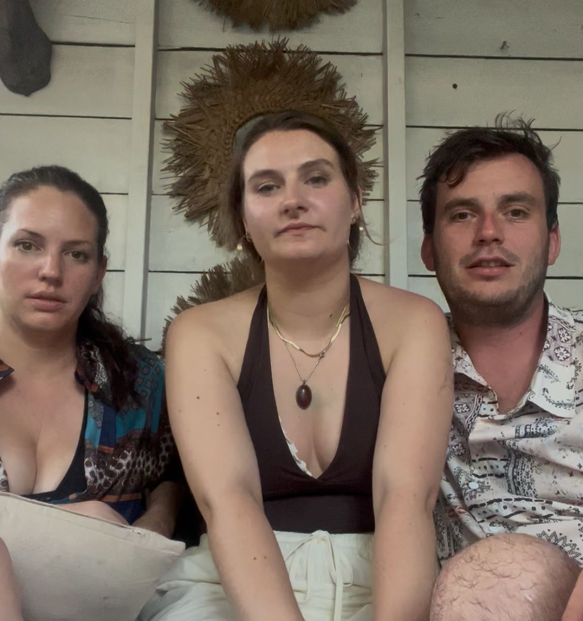 Jessica, Lilly-Rosé en Thomas samen